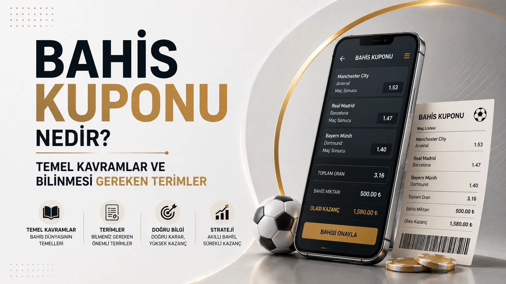 Bahis Kuponu Nedir? Temel Kavramlar ve Bilinmesi Gereken Terimler