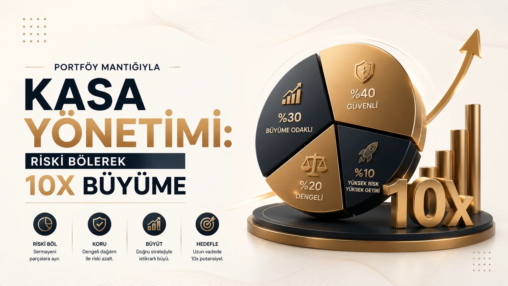 Portföy Mantığıyla Kasa Yönetimi: Riski Bölerek 10x Büyüme