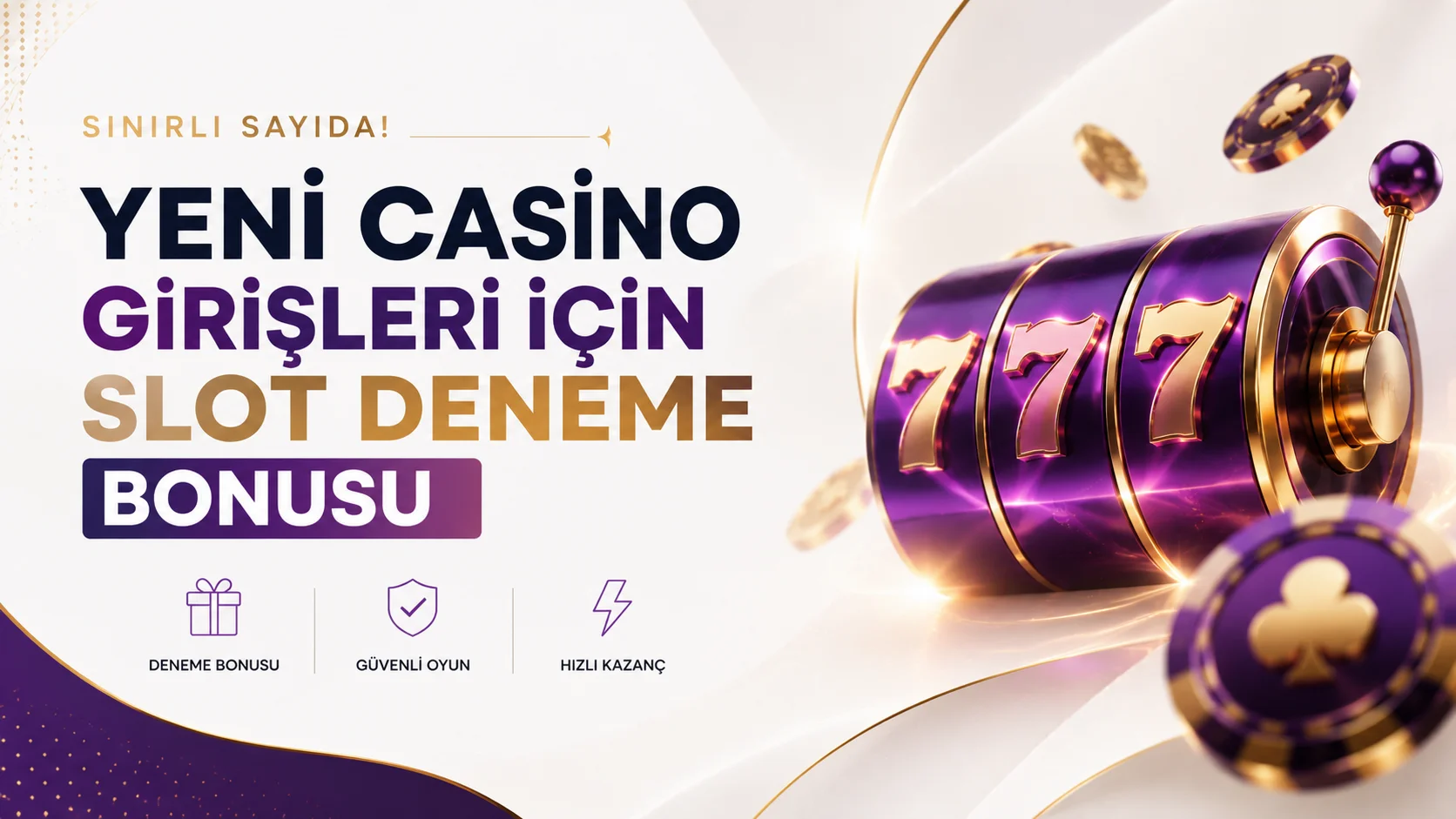 Sınırlı Sayıda! Yeni Casino Girişleri İçin Slot Deneme Bonusu